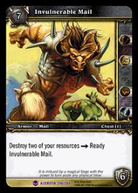 warcraft tcg heroes of azeroth invulnerable mail