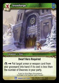 warcraft tcg fields of honor ironforge