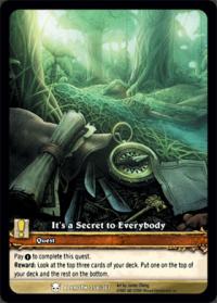 warcraft tcg extended art it s a secret to everybody ea