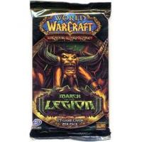 warcraft tcg warcraft sealed product march of the legion booster pack