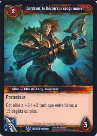 warcraft tcg throne of the tides french lordann the bloodreaver french