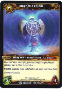 warcraft tcg reign of fire magnetic totem