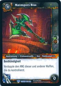 warcraft tcg crown of the heavens foreign maimgor s bite german