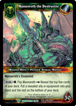 Mannoroth the Destructor (Standard)