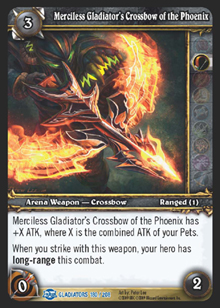 Merciless Gladiator's Crossbow of the Phoenix