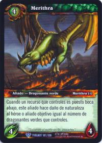warcraft tcg twilight of dragons foreign merithra spanish