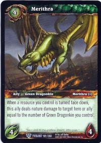 warcraft tcg twilight of the dragons merithra