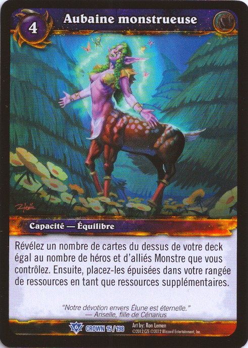 Monstrous Boon (French)