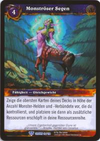 warcraft tcg crown of the heavens foreign monstrous boon german
