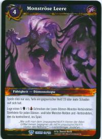 warcraft tcg crown of the heavens foreign monstrous void german