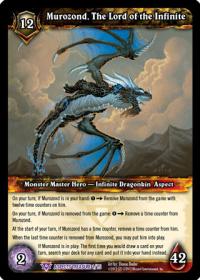 warcraft tcg battle of aspects murozond the lord of the infinite