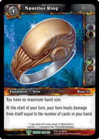 warcraft tcg throne of the tides nautilus ring