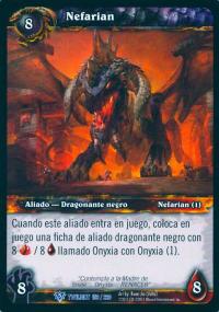 warcraft tcg twilight of dragons foreign nefarian spanish