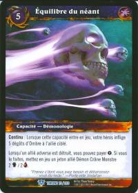 warcraft tcg throne of the tides french nether balance french