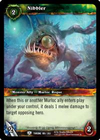 warcraft tcg throne of the tides nibbler