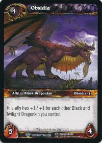 warcraft tcg twilight of the dragons obsidia