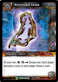 warcraft tcg throne of the tides periwinkle cloak