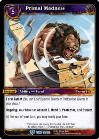 warcraft tcg foil and promo cards primal madness foil
