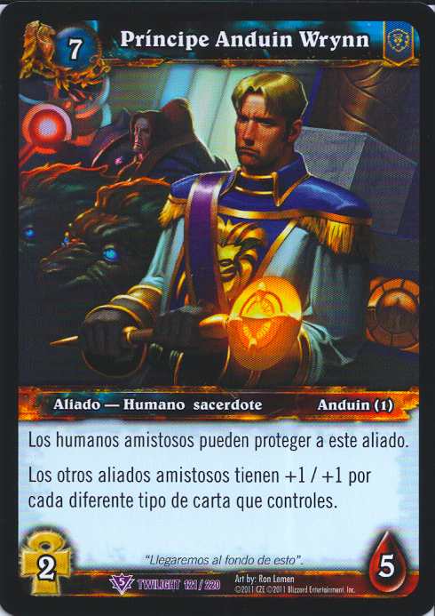 Prince Anduin Wrynn (Spanish)
