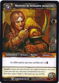 warcraft tcg worldbreaker foreign prized beastmaster s mantle french