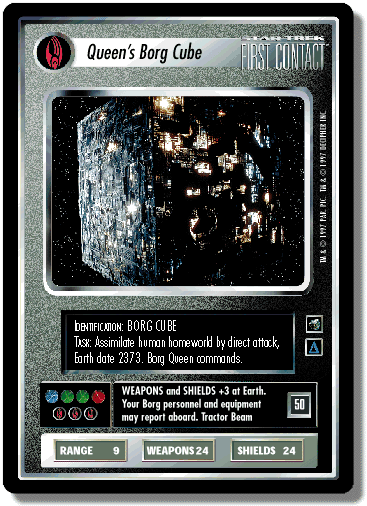 Queen's Borg Cube (FOIL)
