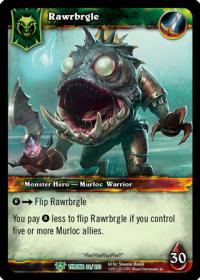 warcraft tcg foil hero cards rawrbrgle foil hero