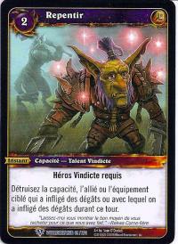 warcraft tcg worldbreaker foreign repentance french