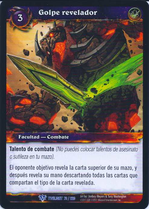 Revealing Strike (Spanish)