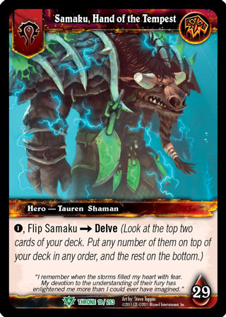Samaku, Hand of the Tempest (Foil Hero)