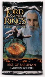 lotr tcg lotr booster packs draft packs other packs rise of saruman booster pack