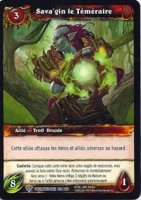 warcraft tcg worldbreaker foreign sava gin the reckless french