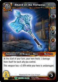 warcraft tcg betrayal of the guardian shard of the virtuous