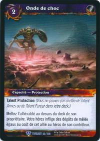 warcraft tcg twilight of dragons foreign shockwave french