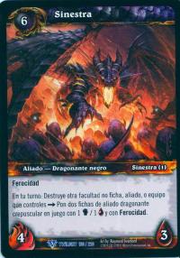 warcraft tcg twilight of dragons foreign sinestra spanish