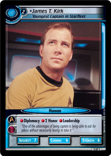 James T. Kirk, Youngest Captain in Starfleet (FOIL)