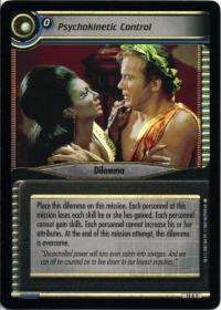 star trek 2e these are the voyages psychokinetic control foil