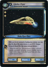 star trek 2e these are the voyages delta flyer innovative vessel foil