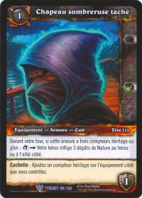 warcraft tcg twilight of dragons foreign stained shadowcraft cap french