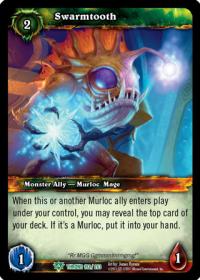 warcraft tcg throne of the tides swarmtooth