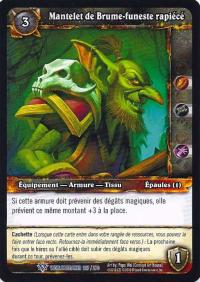 warcraft tcg worldbreaker foreign tattered dreadmist mantle french