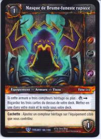 warcraft tcg twilight of dragons foreign tattered dreadmist mask french