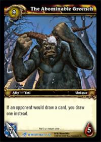 warcraft tcg feast of winter veil the abominable greench