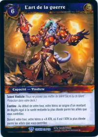 warcraft tcg crown of the heavens foreign the art of war french