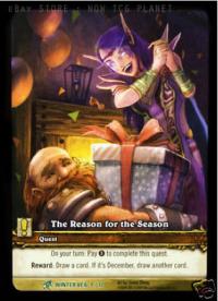 warcraft tcg extended art the reason for the season ea