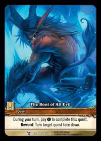 warcraft tcg extended art the root of all evil ea