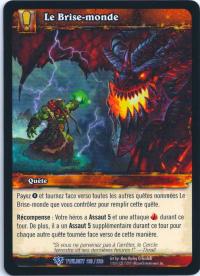 warcraft tcg twilight of dragons foreign the worldbreaker french