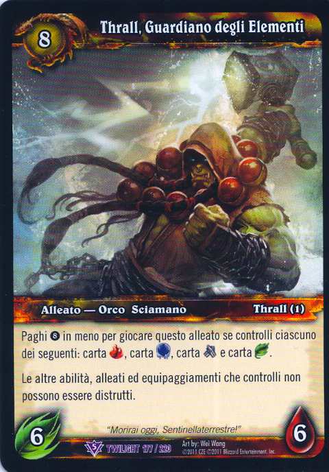 Thrall, Guardian of the Elements (Italian)