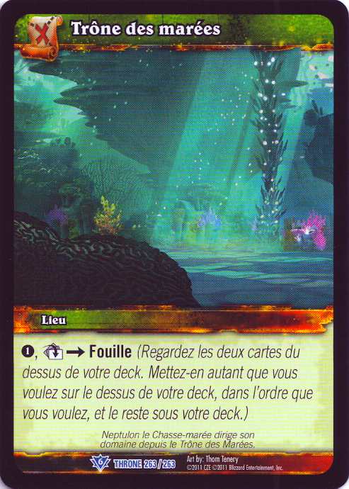 Throne of the Tides (French)