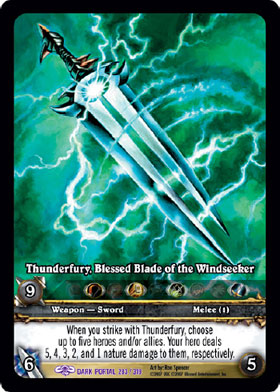 Thunderfury, Blessed Blade (EA)
