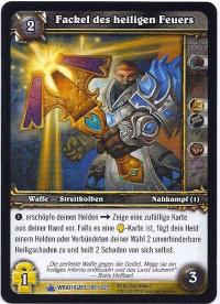 warcraft tcg wrathgate torch of holy fire german